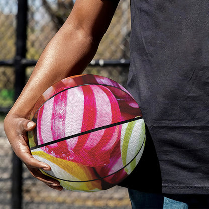 Colorful Candy Ball Print Basketball