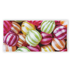 Colorful Candy Ball Print Beach Towel