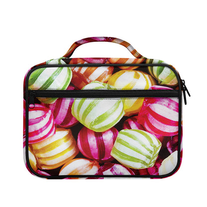 Colorful Candy Ball Print Briefcase Bible Bag