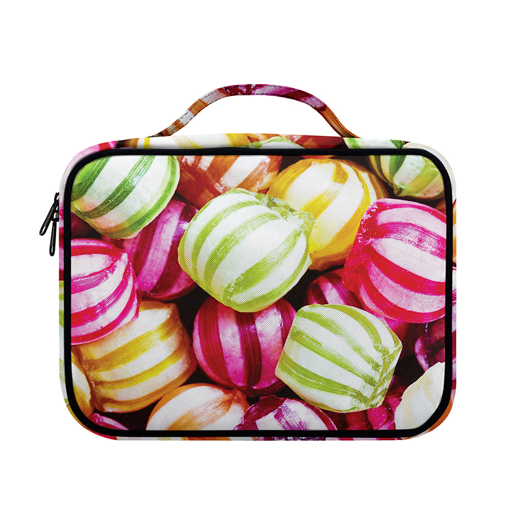 Colorful Candy Ball Print Briefcase Bible Bag