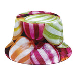 Colorful Candy Ball Print Bucket Hat