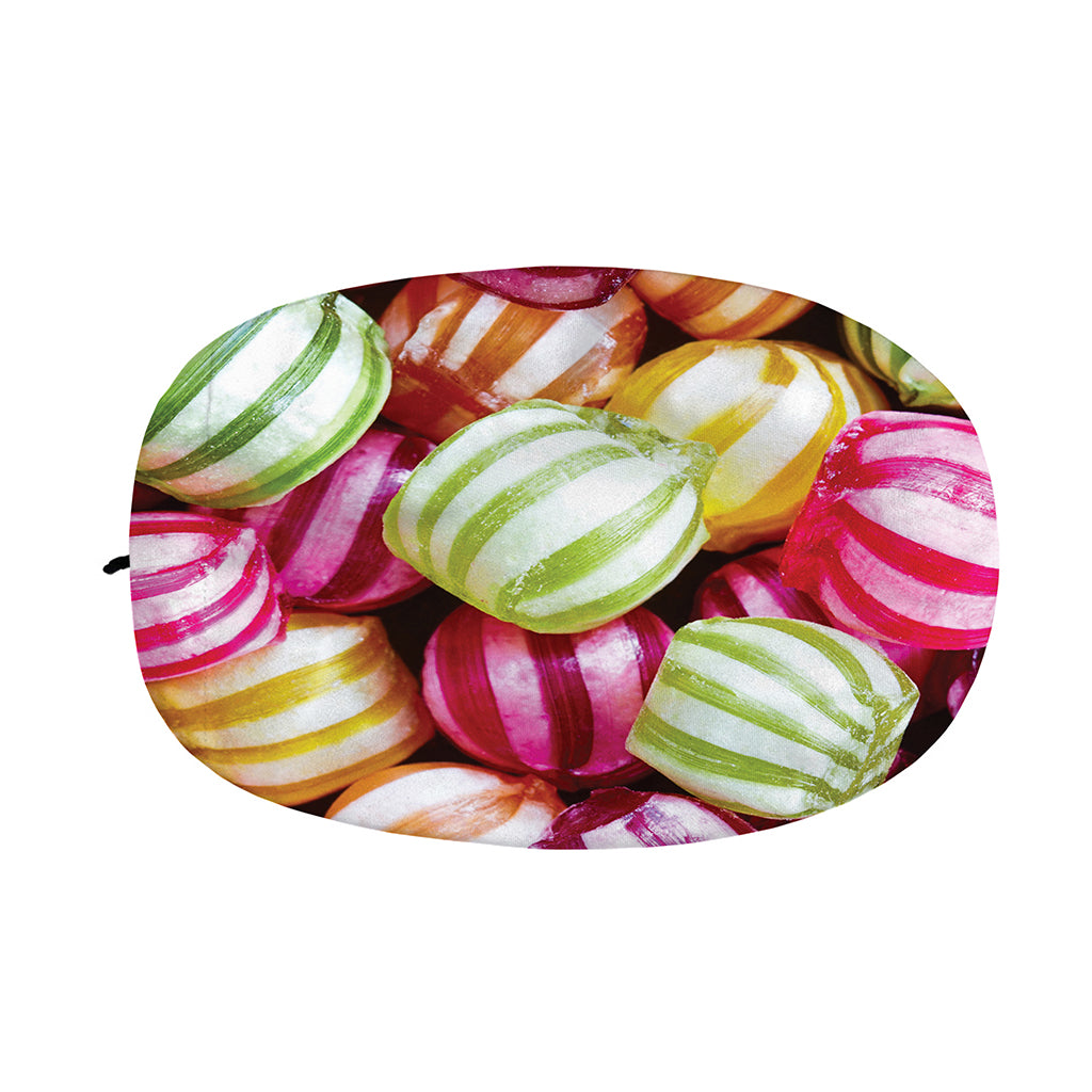 Colorful Candy Ball Print Car Side Mirror Covers
