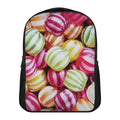 Colorful Candy Ball Print Casual Backpack