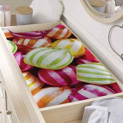 Colorful Candy Ball Print Changing Pad Cover
