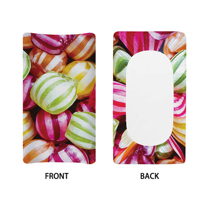 Colorful Candy Ball Print Changing Pad Cover
