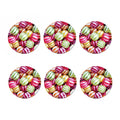 Colorful Candy Ball Print Coaster Set