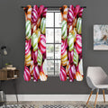 Colorful Candy Ball Print Grommet Curtain Panels