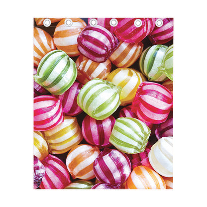 Colorful Candy Ball Print Curtain