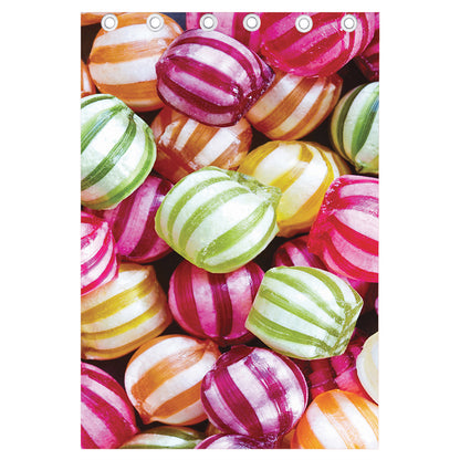 Colorful Candy Ball Print Curtain