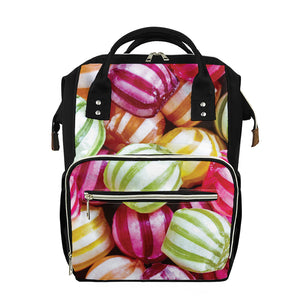 Colorful Candy Ball Print Diaper Bag