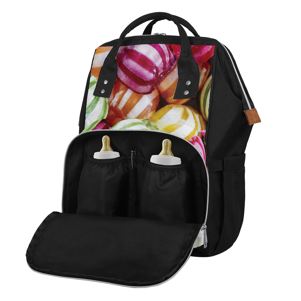 Colorful Candy Ball Print Diaper Bag