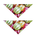 Colorful Candy Ball Print Dog Bandana