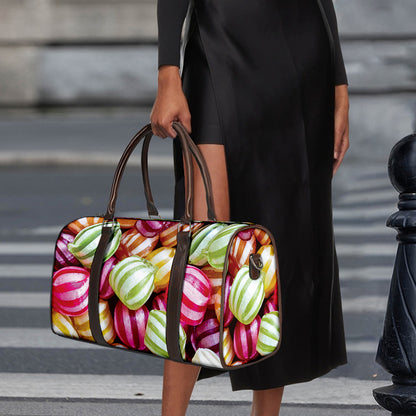 Colorful Candy Ball Print Duffle Bag