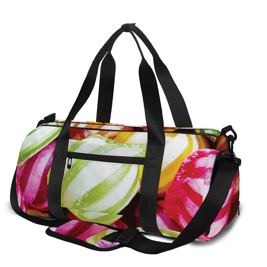 Colorful Candy Ball Print Gym Bag