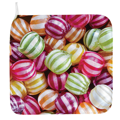 Colorful Candy Ball Print Hand Towel