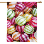 Colorful Candy Ball Print House Flag