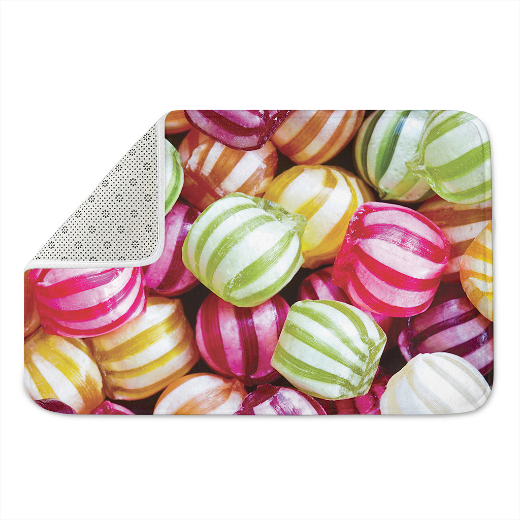 Colorful Candy Ball Print Indoor Door Mat