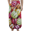 Colorful Candy Ball Print Lantern Pants