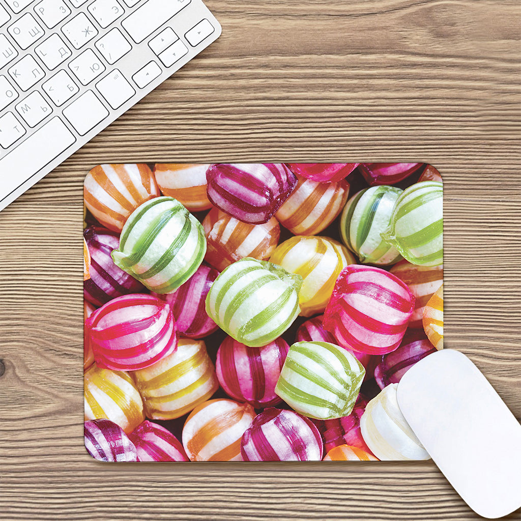 Colorful Candy Ball Print Mouse Pad