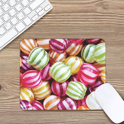 Colorful Candy Ball Print Mouse Pad