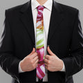 Colorful Candy Ball Print Necktie