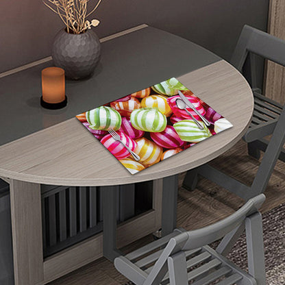 Colorful Candy Ball Print Placemat