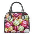 Colorful Candy Ball Print Shoulder Handbag