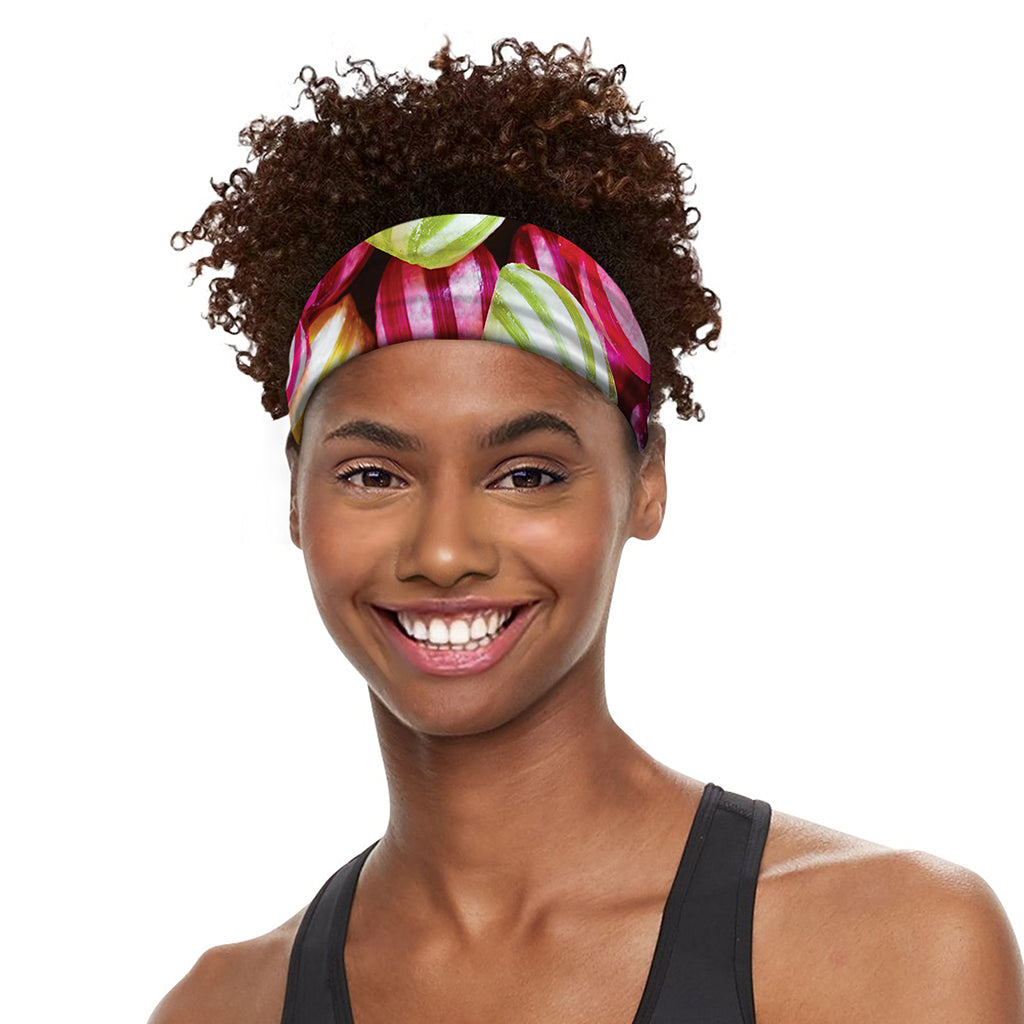 Colorful Candy Ball Print Sports Headband