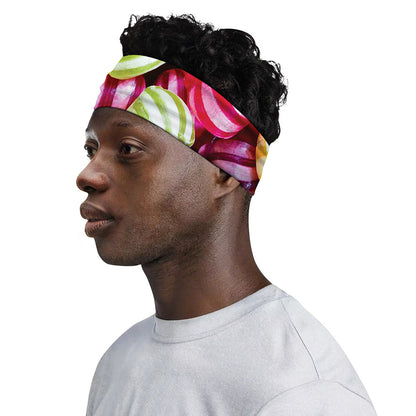 Colorful Candy Ball Print Sports Headband