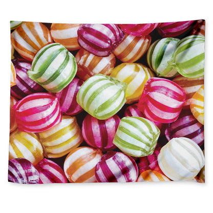 Colorful Candy Ball Print Tapestry