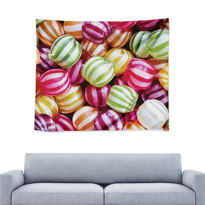 Colorful Candy Ball Print Tapestry