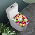Colorful Candy Ball Print Toilet Lid Cover