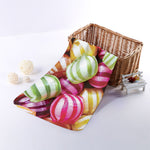 Colorful Candy Ball Print Towel