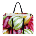 Colorful Candy Ball Print Utility Tote Bag