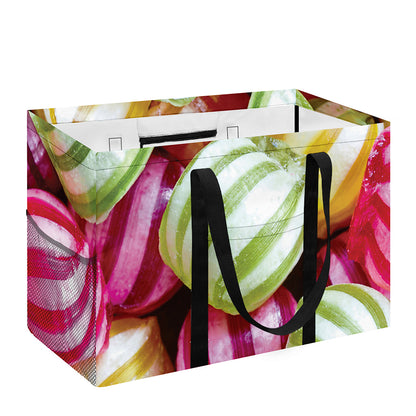 Colorful Candy Ball Print Utility Tote Bag