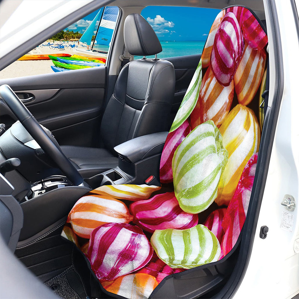 Colorful Candy Ball Print Waterproof Car Seat Cover