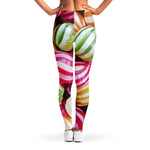 Colorful Candy Ball Print Women's Leggings