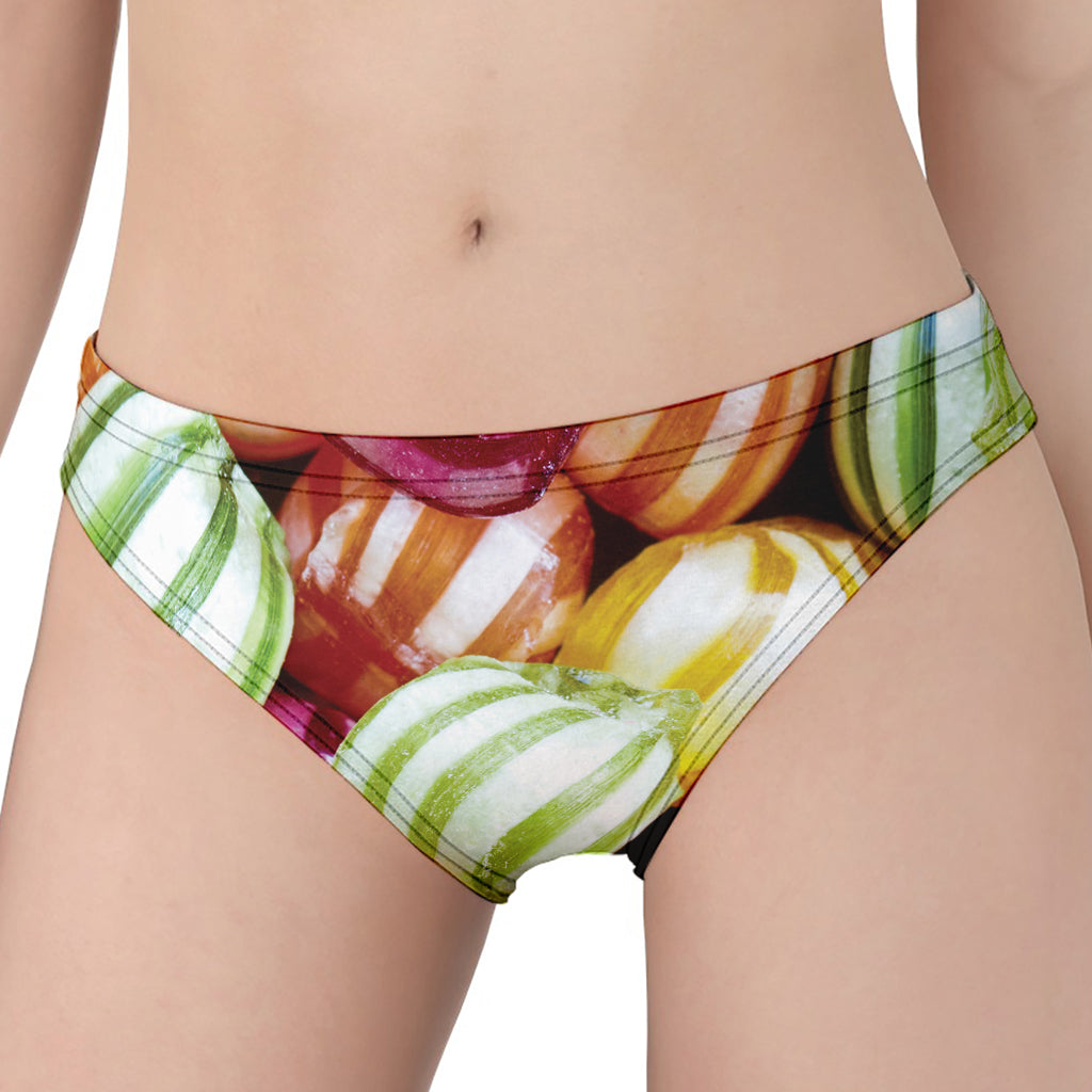 Colorful Candy Ball Print Women's Panties