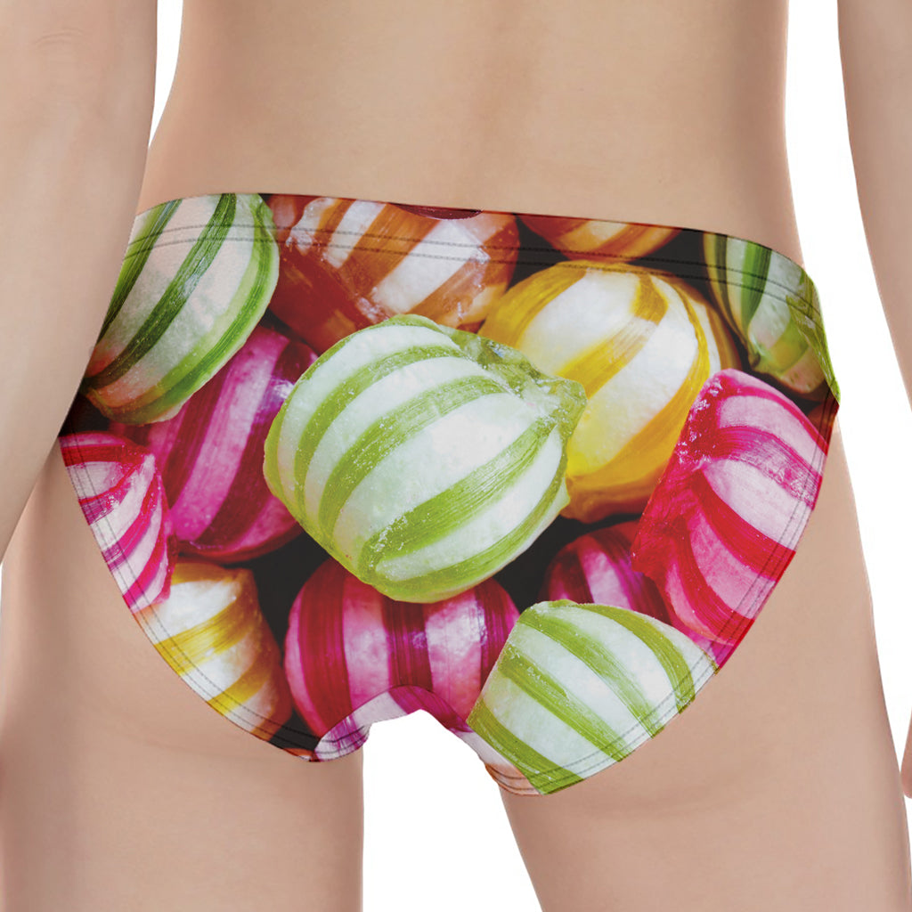 Colorful Candy Ball Print Women's Panties