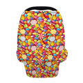Colorful Candy Pattern Print Baby Seat Cover