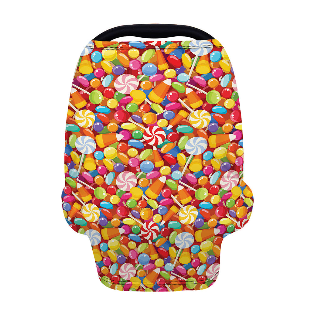Colorful Candy Pattern Print Baby Seat Cover