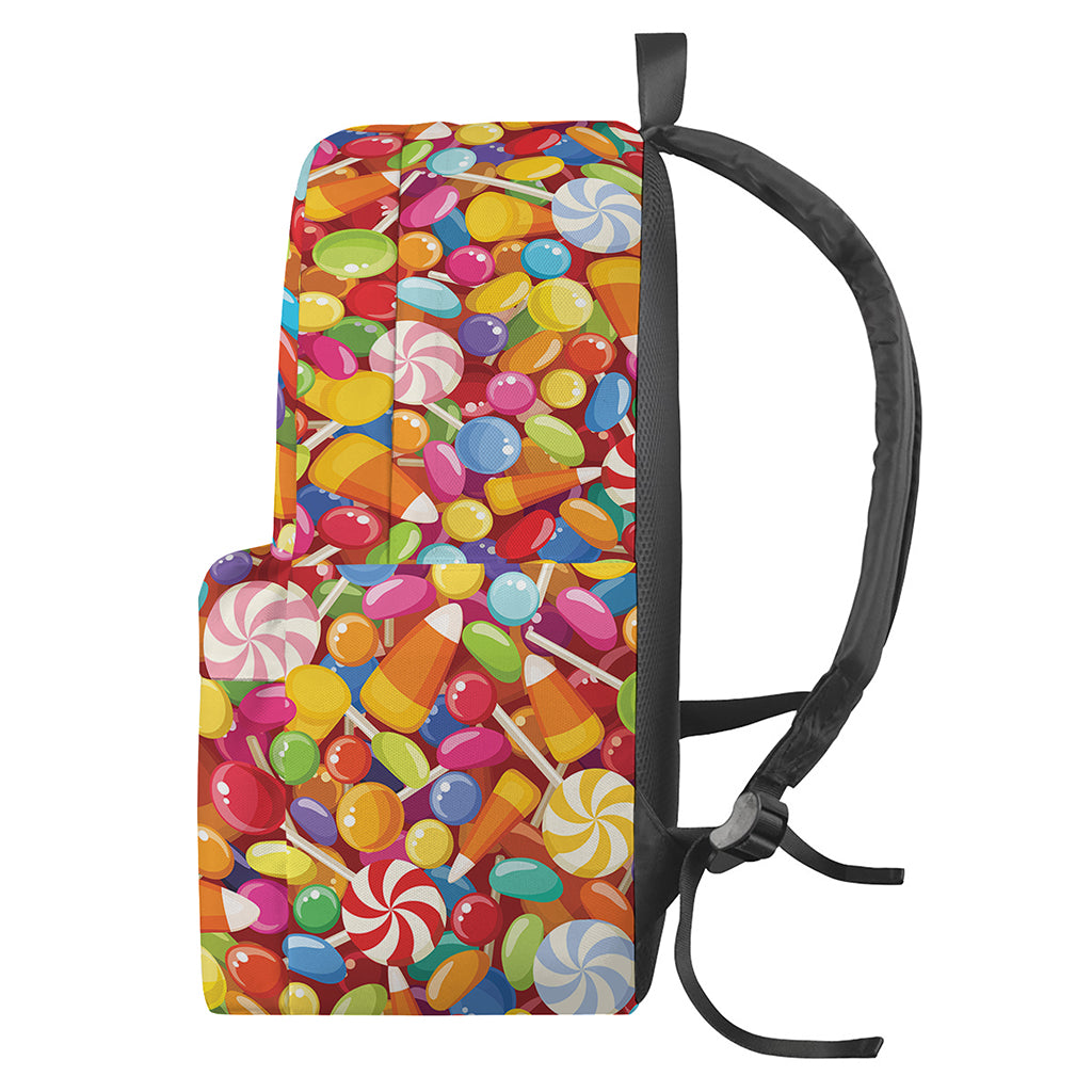 Colorful Candy Pattern Print Backpack