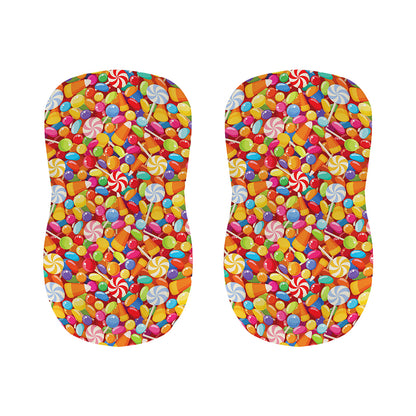 Colorful Candy Pattern Print Bar Stool Covers