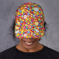 Colorful Candy Pattern Print Baseball Cap