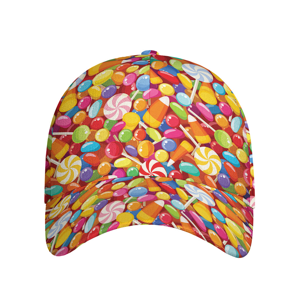 Colorful Candy Pattern Print Baseball Cap