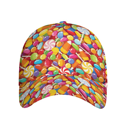 Colorful Candy Pattern Print Baseball Cap