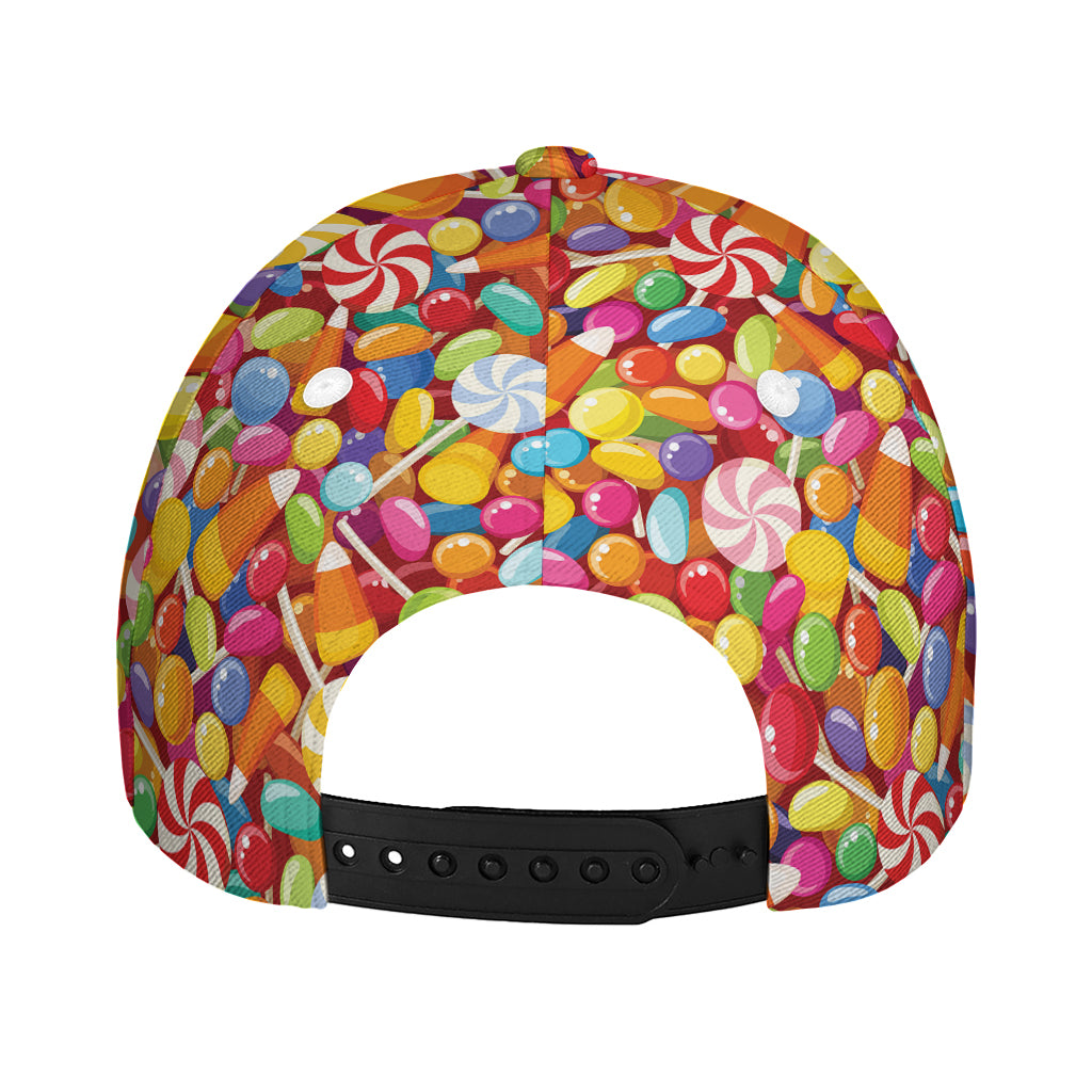 Colorful Candy Pattern Print Baseball Cap