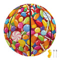 Colorful Candy Pattern Print Basketball