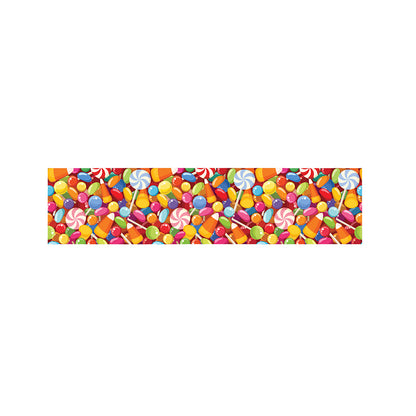 Colorful Candy Pattern Print Bed Runner