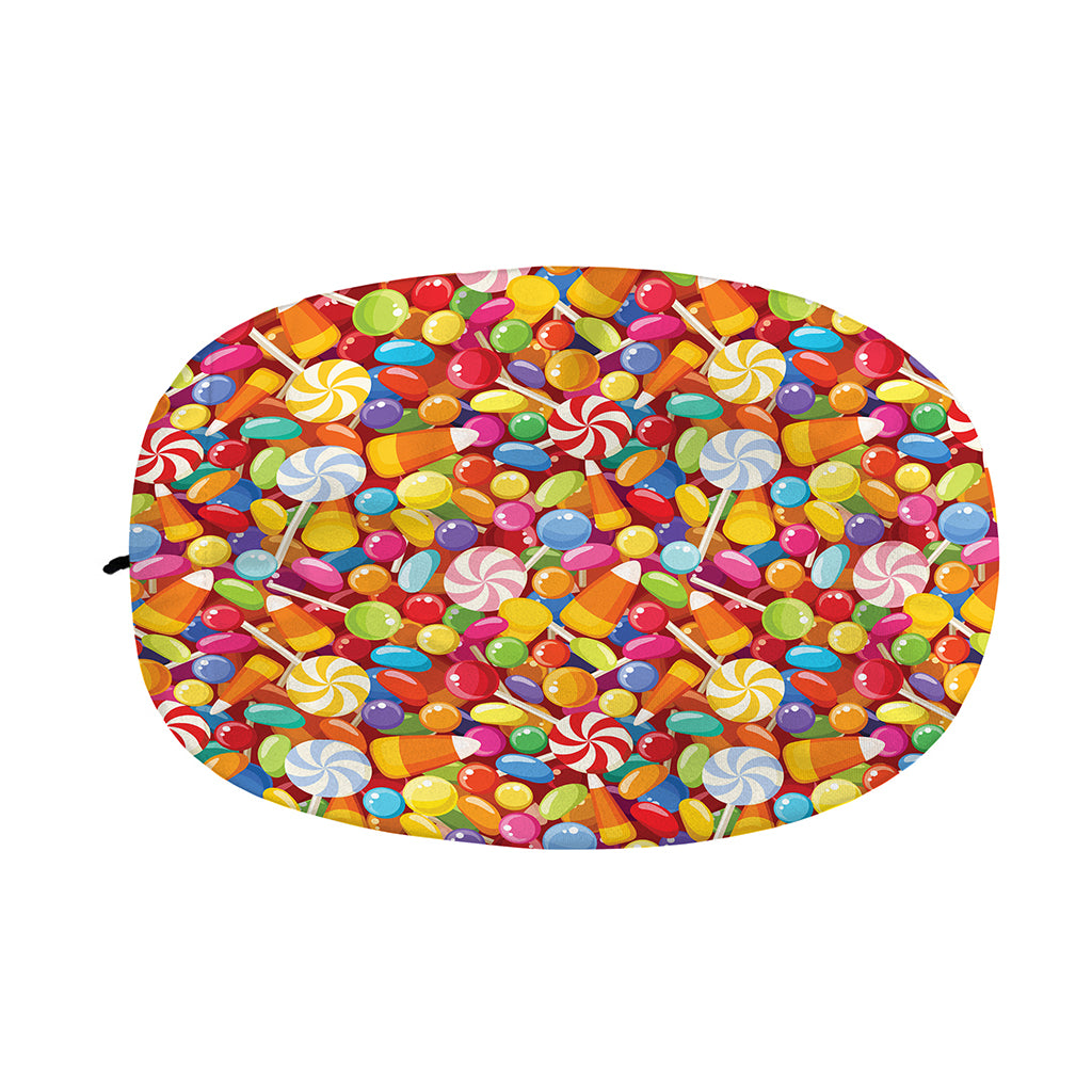 Colorful Candy Pattern Print Car Side Mirror Covers